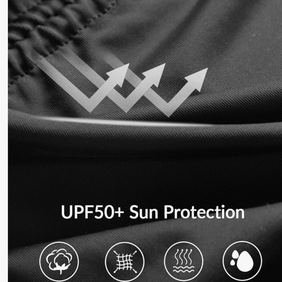 Black Ruched Ruffle Swim Skirt - Picture 7 of 12